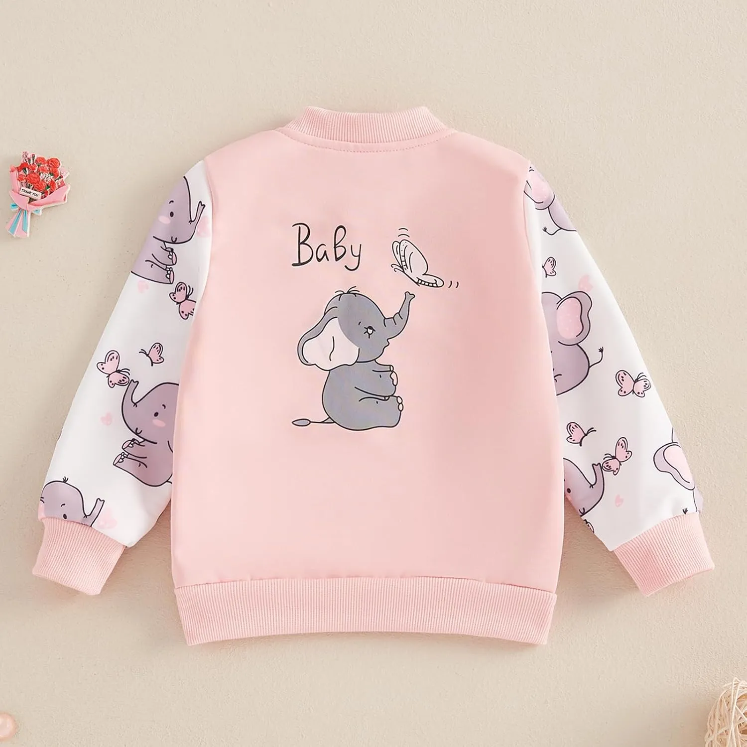 Baby Boy Girl Baseball Varsity Jacket Long Sleeve Button Down Letterman Bomber Outwear Coat Fall Winter Clothes