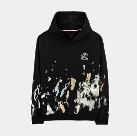 Jammie Holmes Artist Series Pullover Mens Hoodie (Black/Blue)