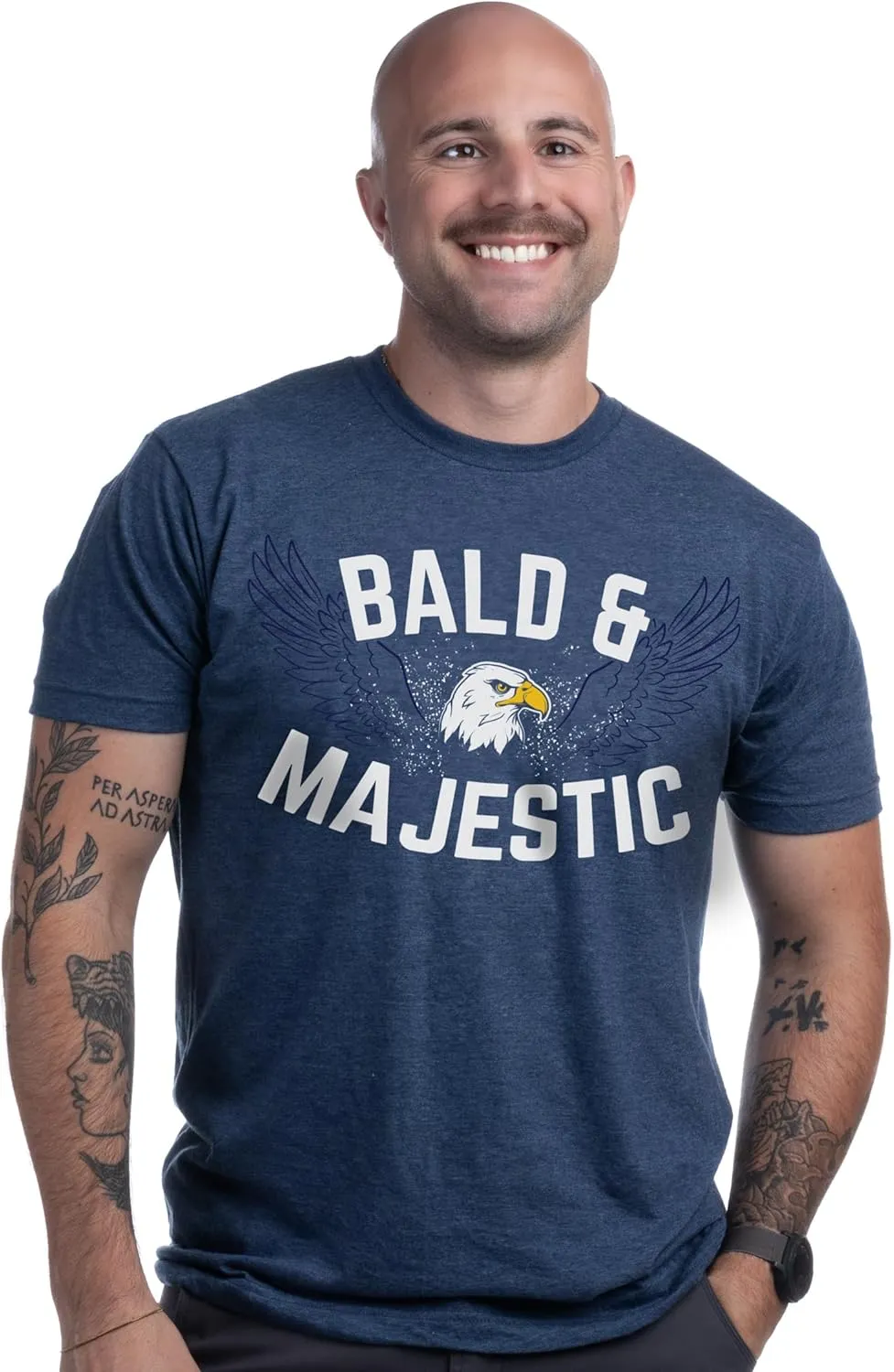 Just Another Sexy Bald Guy | Funny Dad Husband Grandpa Joke Dude Men Humor T-Shirt