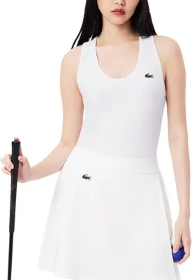 Lacoste Women's Ultra Dry Rib Knit Sport Tank Top