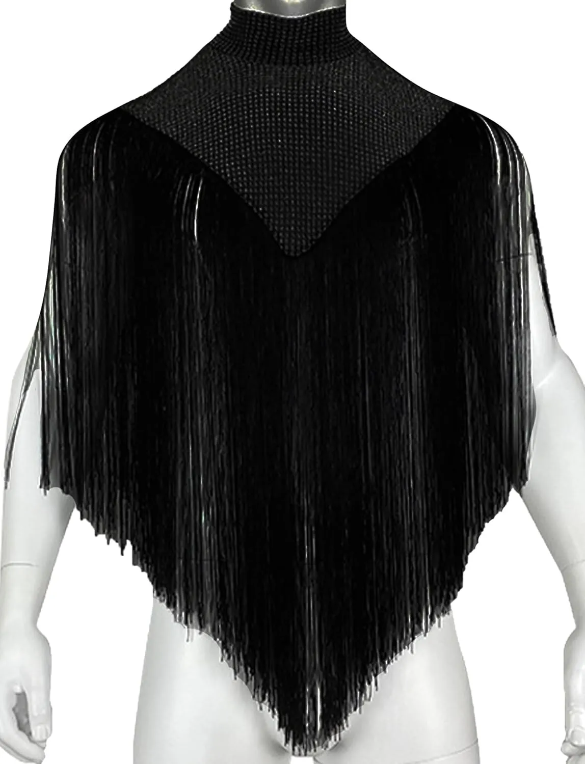 Panegy Men's Tassel Shrug Tank Top Clubwear Disco Rave Outfits