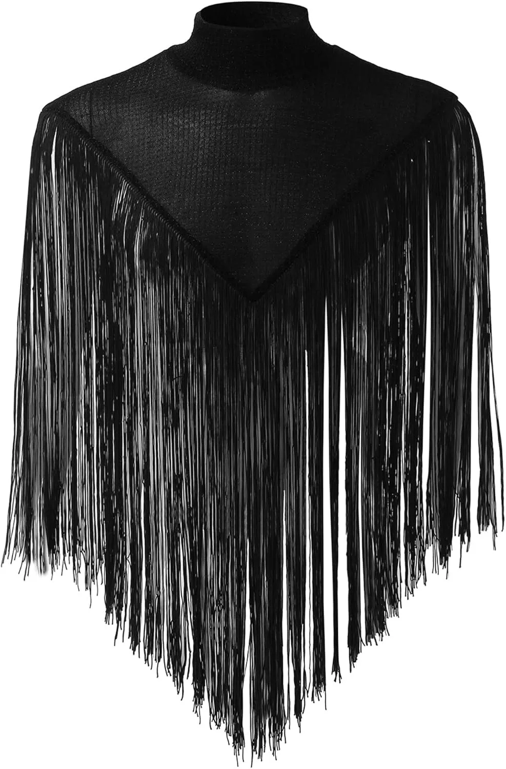 Panegy Men's Tassel Shrug Tank Top Clubwear Disco Rave Outfits