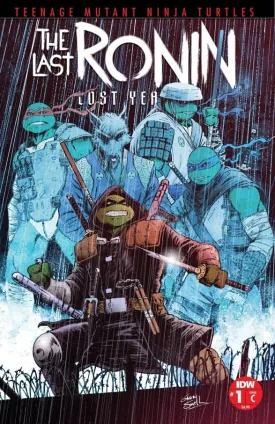 Teenage Mutant Ninja Turtles The Last Ronin Lost Years #1 Gavin Smith Variant Cover with Rated Comics Acrylic Backer Comic  January 25, 2023